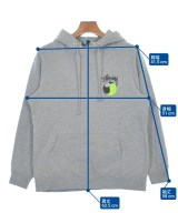 STUSSY（ステューシー）パーカー グレー サイズ:S メンズ/2200635515018