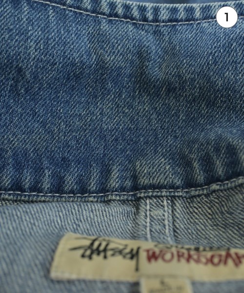 STUSSY（ステューシー）デニムジャケット 紺 サイズ:L メンズ/2200635726018