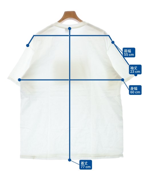 STUSSY（ステューシー）Tシャツ・カットソー 白 サイズ:XL メンズ/2200636722101
