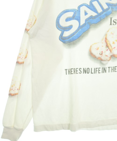 SAINT MICHAEL（セントマイケル）Tシャツ・カットソー 白 サイズ:M メンズ/2200636743052