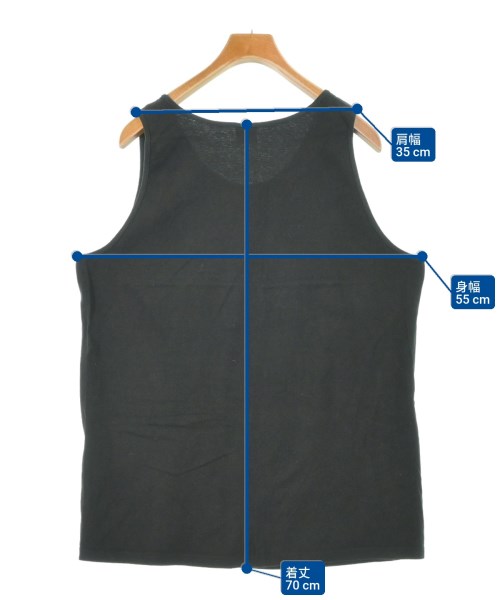 STUSSY（ステューシー）タンクトップ 黒 サイズ:XL メンズ/2200623287019