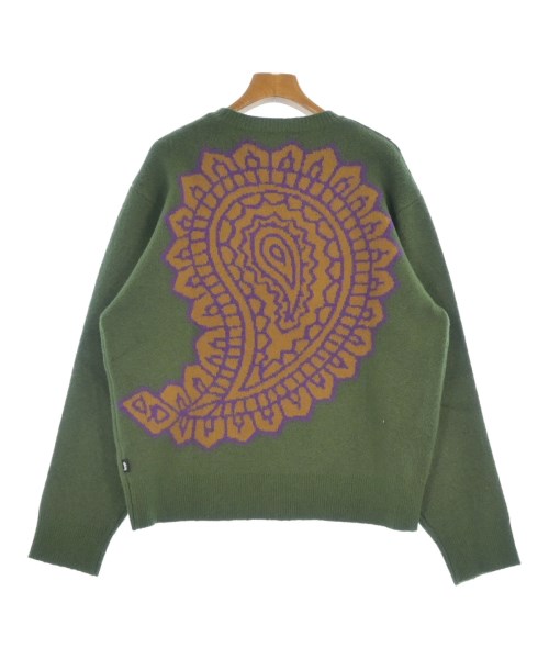 STUSSY（ステューシー）ニット・セーター 緑 サイズ:L メンズ/2200637131087