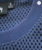 STUSSY（ステューシー）Tシャツ・カットソー 青 サイズ:S メンズ/2200637131100