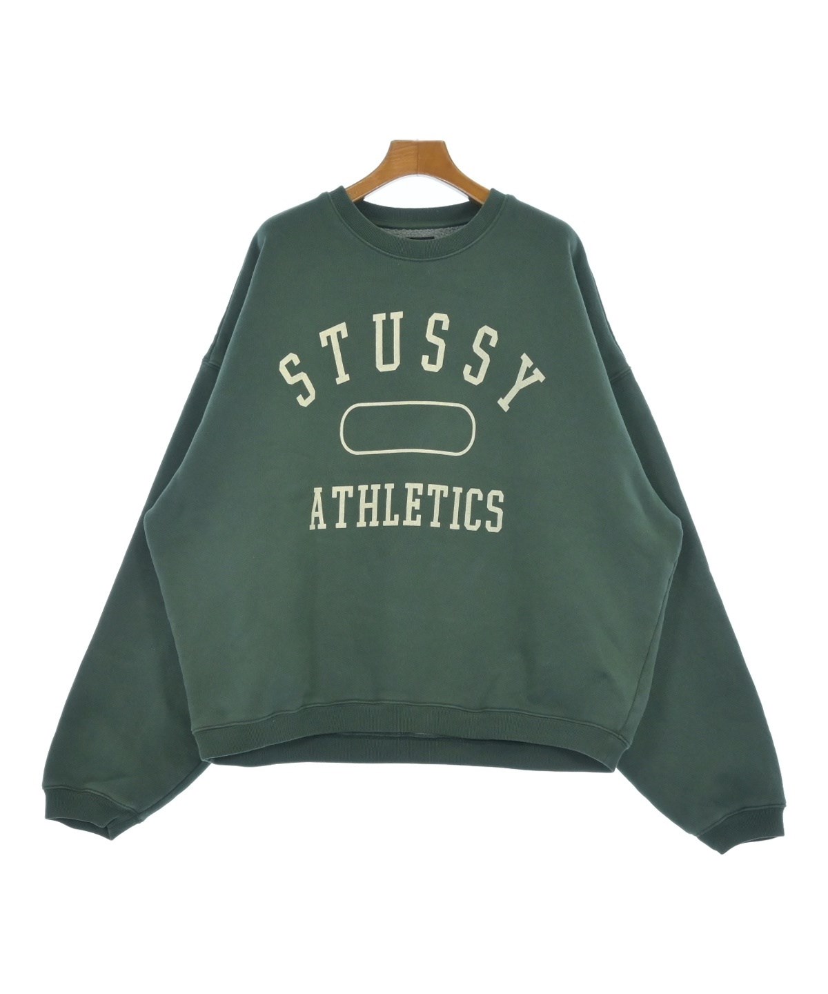 Stussy ターコイズ スウェット　黒タグ　80s グリーン　XLサイズ STUSSY（ステューシー）スウェット 緑 サイズ:XL メンズ/2200637131117