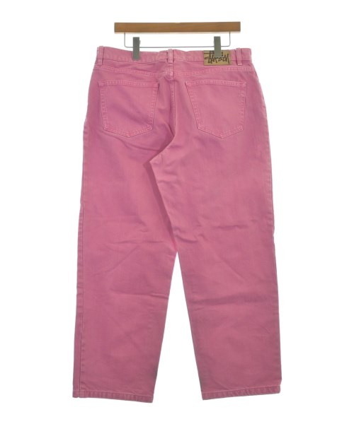 STUSSY（ステューシー）デニムパンツ ピンク サイズ:32(L位) メンズ/2200638065053
