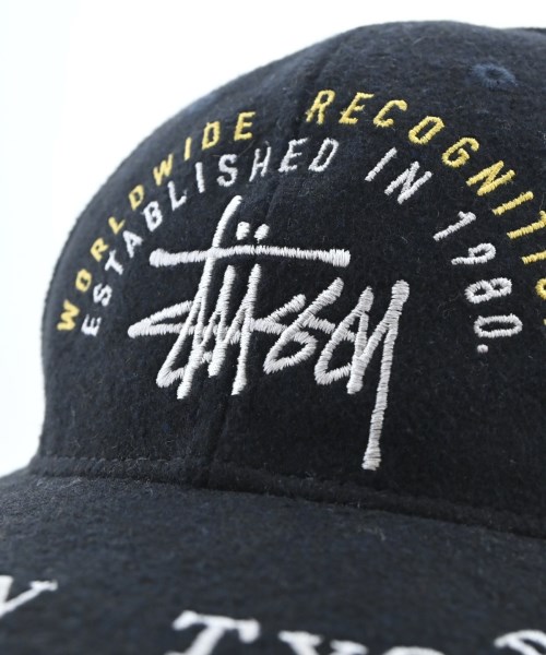 STUSSY（ステューシー）キャップ 黒 サイズ:ONE メンズ/2200621339192