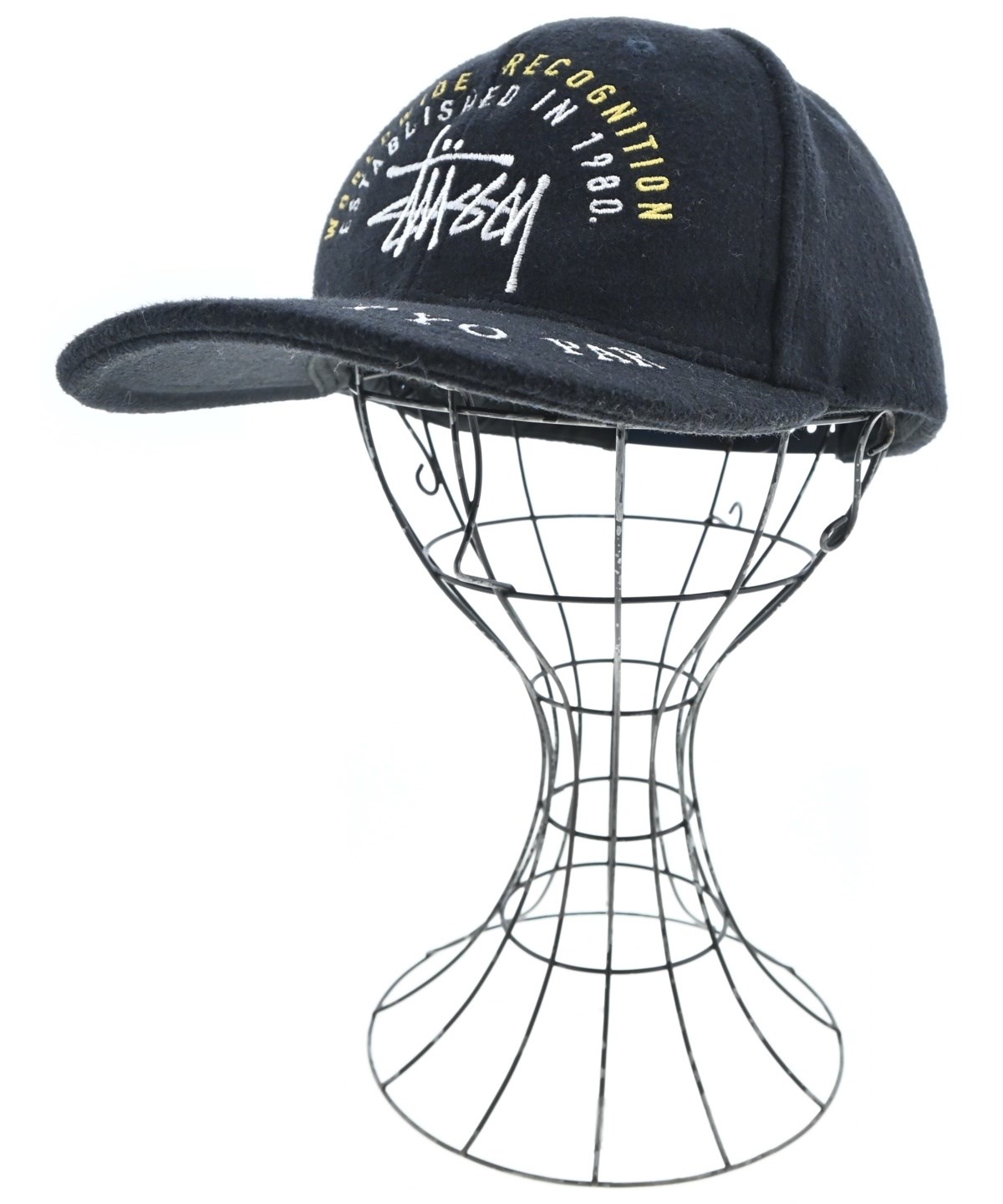 STUSSY（ステューシー）キャップ 黒 サイズ:ONE メンズ/2200621339192