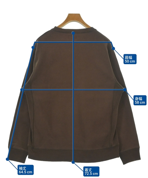 STUSSY（ステューシー）スウェット 茶 サイズ:L メンズ/2200638361216
