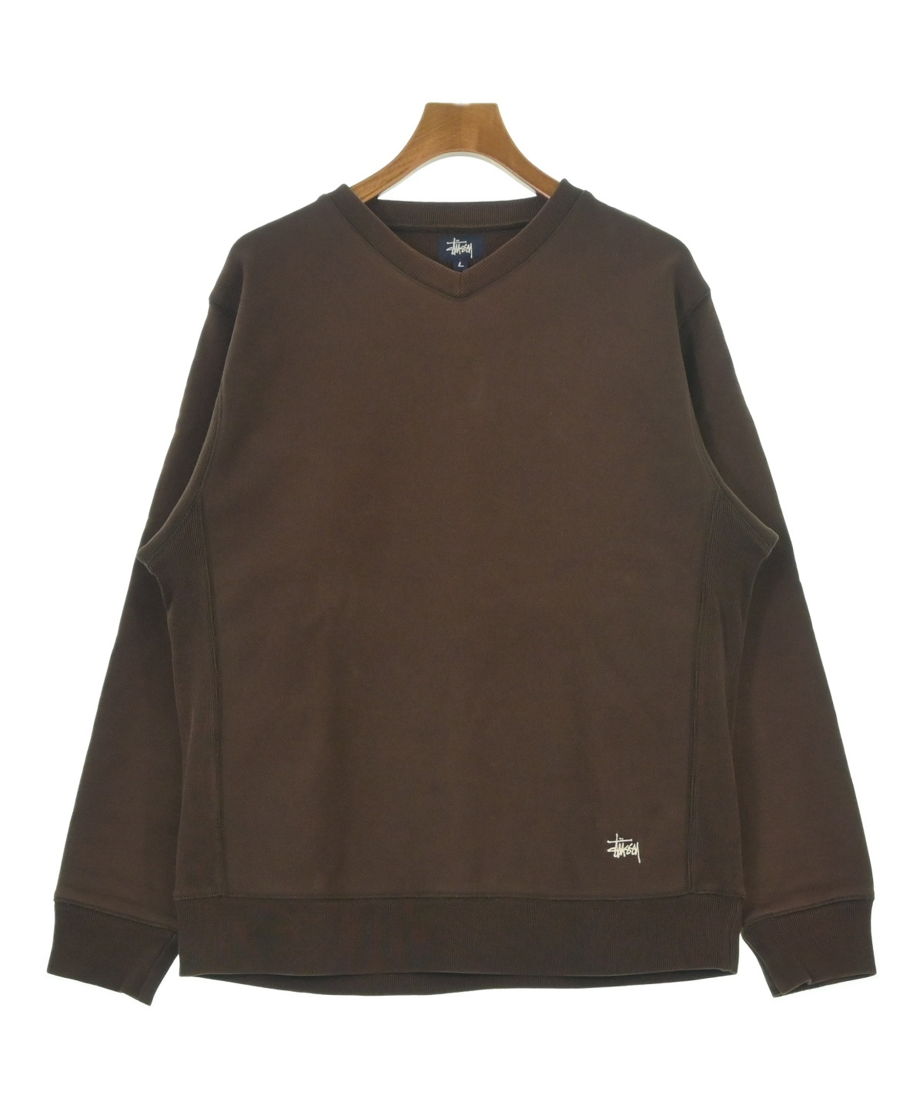 STUSSY（ステューシー）スウェット 茶 サイズ:L メンズ/2200638361216