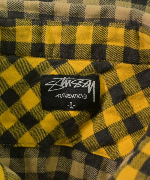 STUSSY（ステューシー）カジュアルシャツ ベージュ サイズ:L メンズ/2200639170046