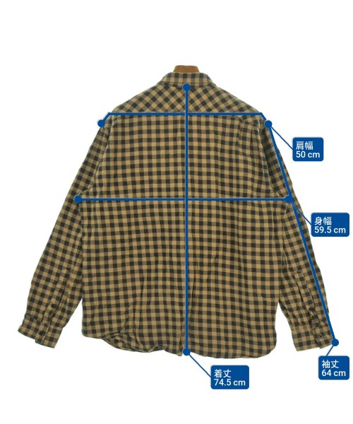 STUSSY（ステューシー）カジュアルシャツ ベージュ サイズ:L メンズ/2200639170046