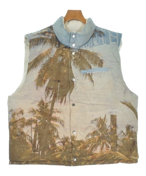 STUSSY(ステューシー)ダウンジャケット/ダウンベスト ベージュ サイズ:L/2200639663036