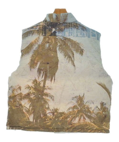 STUSSY（ステューシー）ダウンジャケット/ダウンベスト ベージュ サイズ:L メンズ/2200639663036