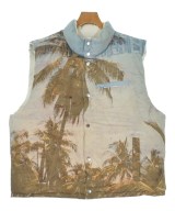 STUSSY（ステューシー）ダウンジャケット/ダウンベスト ベージュ サイズ:L メンズ/2200639663036