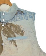 STUSSY（ステューシー）ダウンジャケット/ダウンベスト ベージュ サイズ:L メンズ/2200639663036