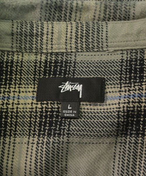 STUSSY（ステューシー）カジュアルシャツ グレー サイズ:L メンズ/2200640984038