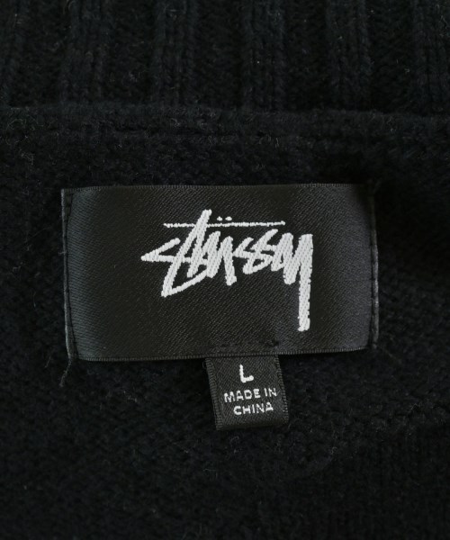 STUSSY（ステューシー）ニット・セーター 黒 サイズ:L メンズ/2200641052026