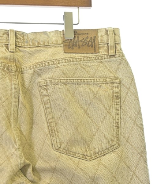 STUSSY（ステューシー）デニムパンツ ベージュ サイズ:34(XL位) メンズ/2200641052057
