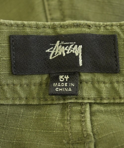 STUSSY（ステューシー）カーゴパンツ カーキ サイズ:34(XL位) メンズ/2200641052064