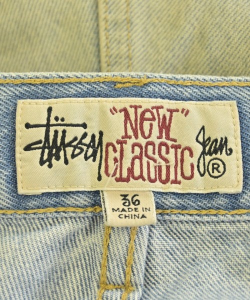 STUSSY（ステューシー）デニムパンツ 青 サイズ:36(XXL位) メンズ/2200641052071