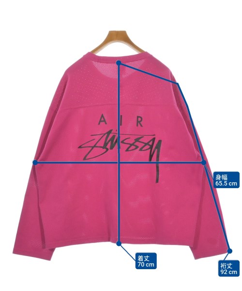 STUSSY（ステューシー）Tシャツ・カットソー ピンク サイズ:XL メンズ/2200641079023