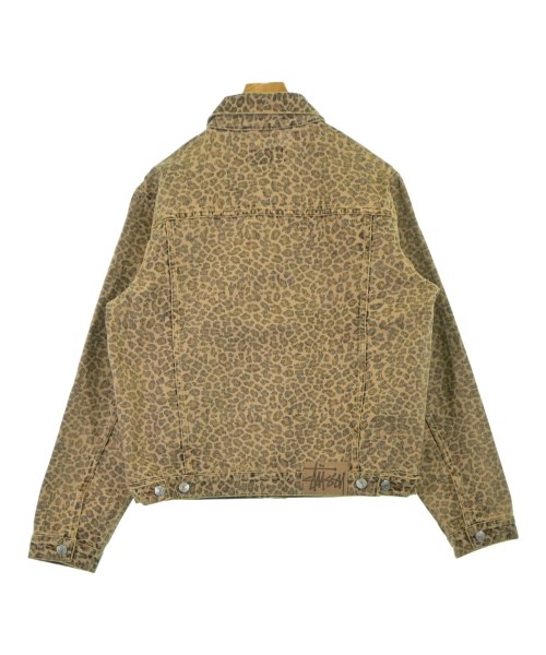 STUSSY（ステューシー）デニムジャケット ベージュ サイズ:M メンズ/2200641824081