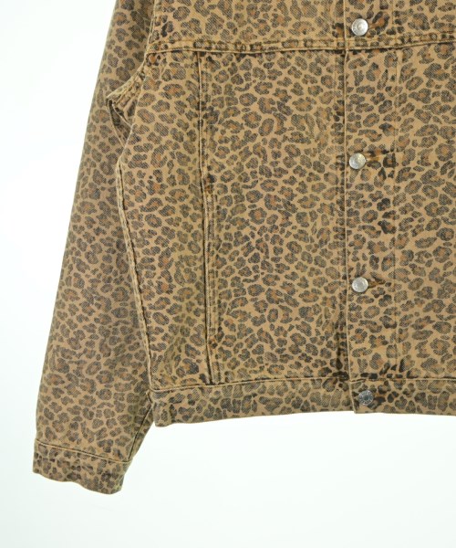 STUSSY（ステューシー）デニムジャケット ベージュ サイズ:M メンズ/2200641824081