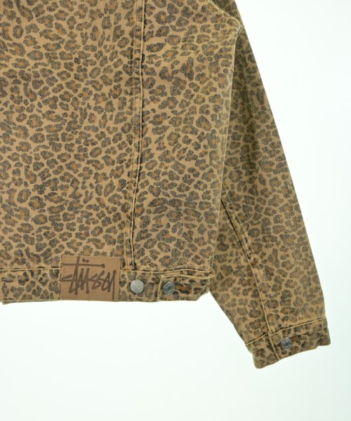 STUSSY（ステューシー）デニムジャケット ベージュ サイズ:M メンズ/2200641824081