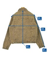 STUSSY（ステューシー）デニムジャケット ベージュ サイズ:M メンズ/2200641824081