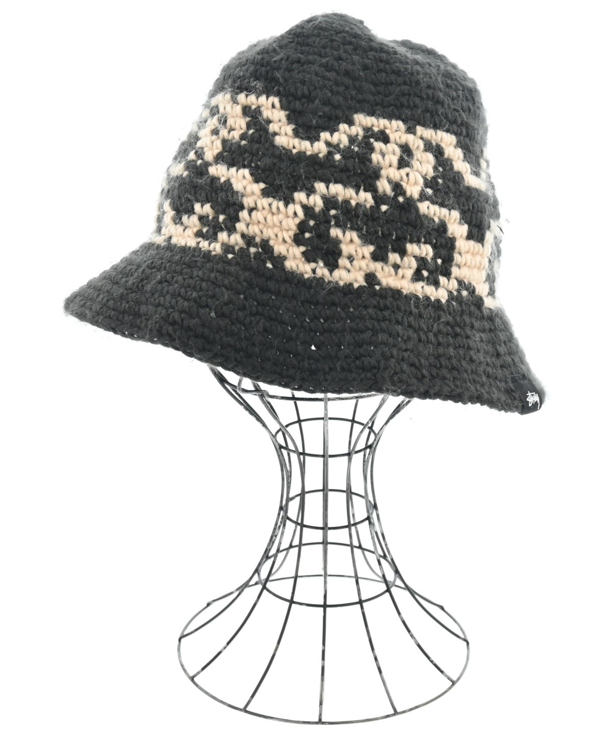 STUSSY（ステューシー）ニットキャップ・ビーニー 黒 サイズ:- メンズ 