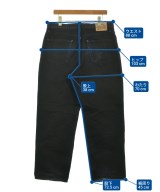 STUSSY（ステューシー）デニムパンツ 黒 サイズ:32(L位) メンズ/2200640960018