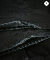 STUSSY（ステューシー）デニムパンツ 黒 サイズ:32(L位) メンズ/2200640960018