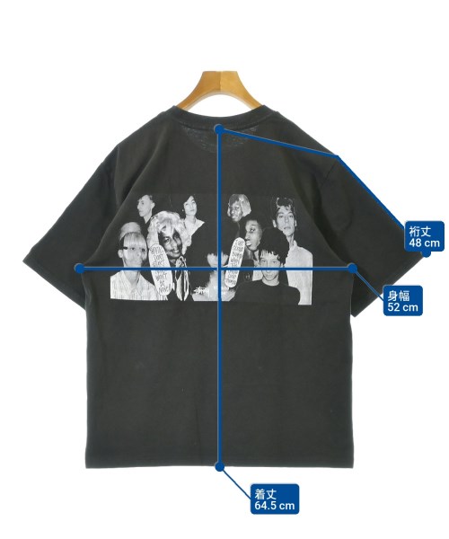 STUSSY（ステューシー）Tシャツ・カットソー 黒 サイズ:M メンズ/2200640960056