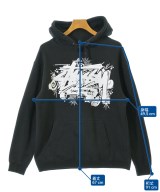 STUSSY（ステューシー）パーカー 黒 サイズ:M メンズ/2200642346049