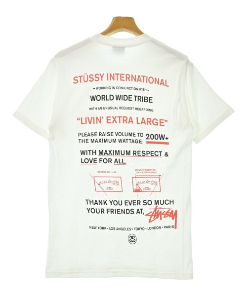 STUSSY（ステューシー）Tシャツ・カットソー 白 サイズ:S メンズ/2200628740052