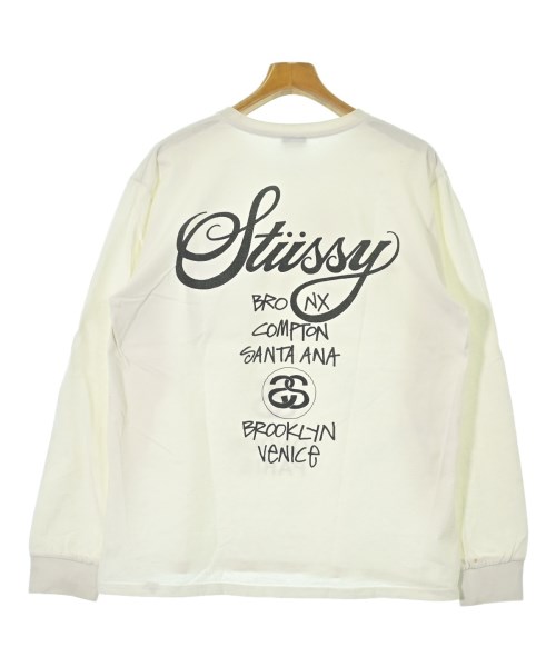 STUSSY（ステューシー）Tシャツ・カットソー 白 サイズ:L メンズ/2200639631233