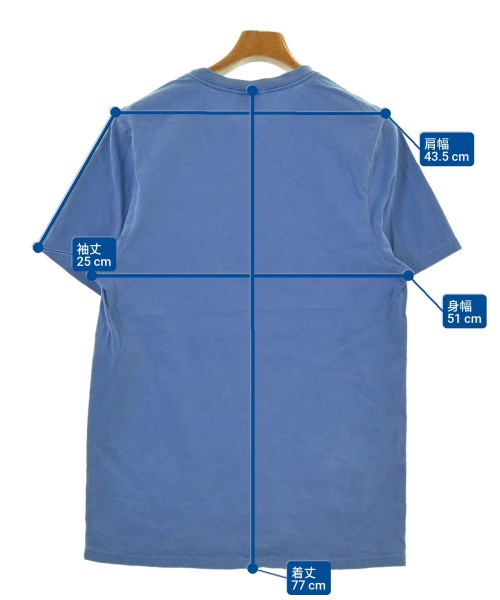 STUSSY（ステューシー）Tシャツ・カットソー 青 サイズ:S メンズ/2200642613035
