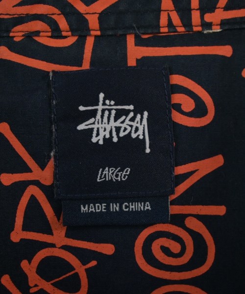 STUSSY（ステューシー）カジュアルシャツ 黒 サイズ:L メンズ/2200643236028