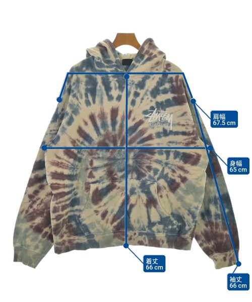 STUSSY（ステューシー）パーカー ベージュ サイズ:XL メンズ/2200643382015