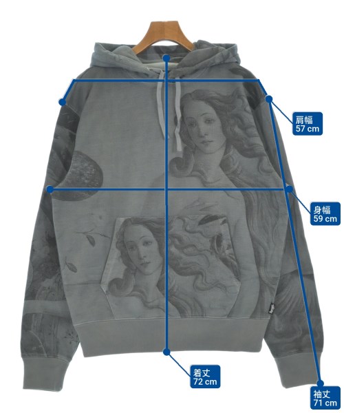 STUSSY（ステューシー）パーカー グレー サイズ:L メンズ/2200632209200