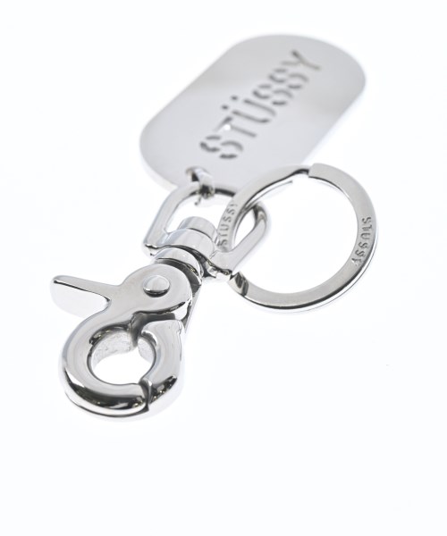 STUSSY（ステューシー）キーケース・キーホルダー シルバー サイズ:- メンズ/2200643828032