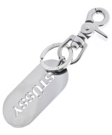 STUSSY（ステューシー）キーケース・キーホルダー シルバー サイズ:- メンズ/2200643828032