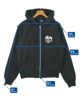 STUSSY（ステューシー）パーカー 黒 サイズ:S メンズ/2200643849013