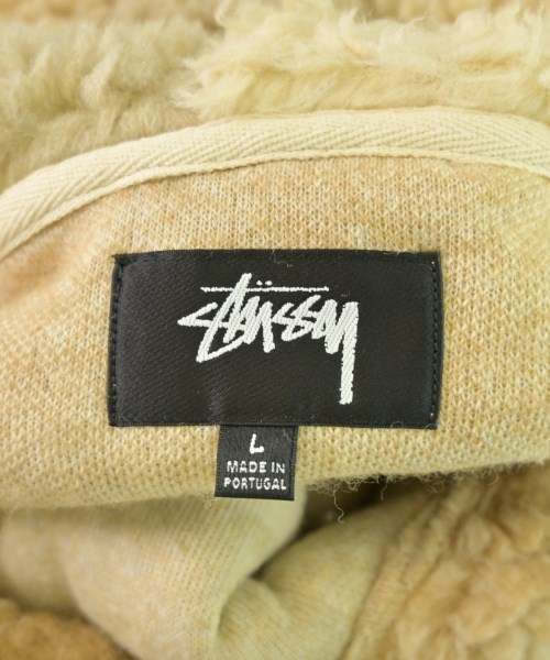 STUSSY（ステューシー）パーカー ベージュ サイズ:L メンズ/2200644023023