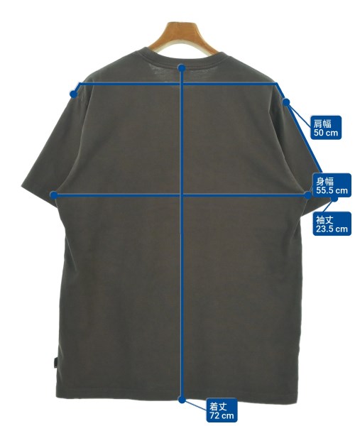 STUSSY（ステューシー）Tシャツ・カットソー グレー サイズ:L メンズ/2200540025145