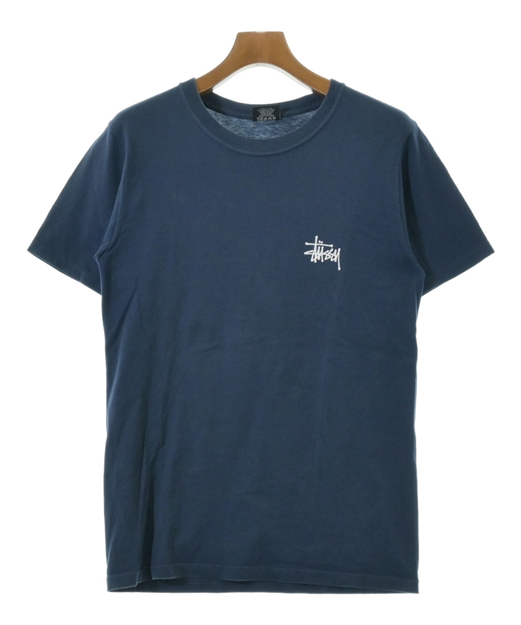 【貴重】STUSSY ステューシー　カットソー　レア　古着　ネイビー STUSSY（ステューシー）Tシャツ・カットソー 紺 サイズ:S メンズ