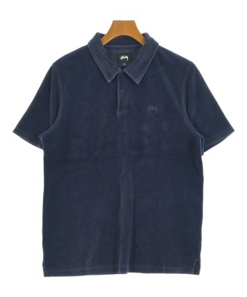 ダークグレー ポロシャツ stussy ステューシー ポロシャツ 半袖 STUSSY メンズ Terry Lion Zip