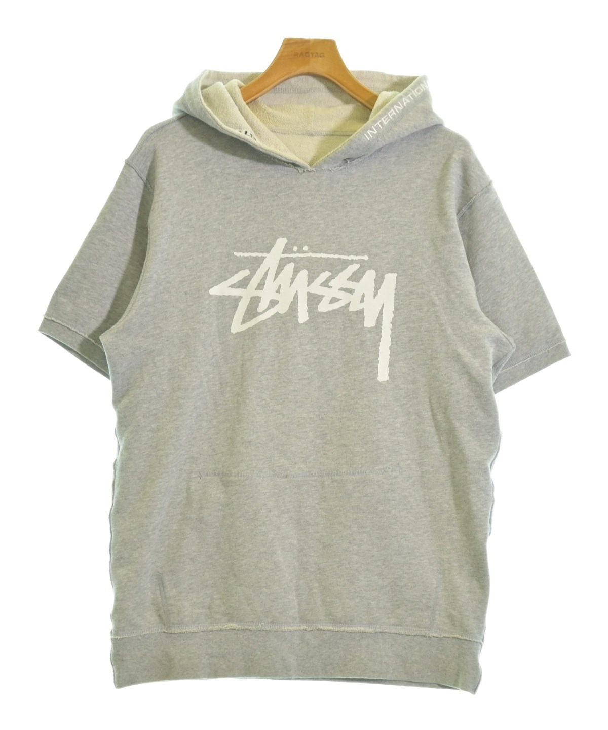 【正規品】STUSSY ホノルル限定パーカーXL グレー　せ STUSSY - STUSSY honolulu ハワイ ホノルル限定 パーカーの通販