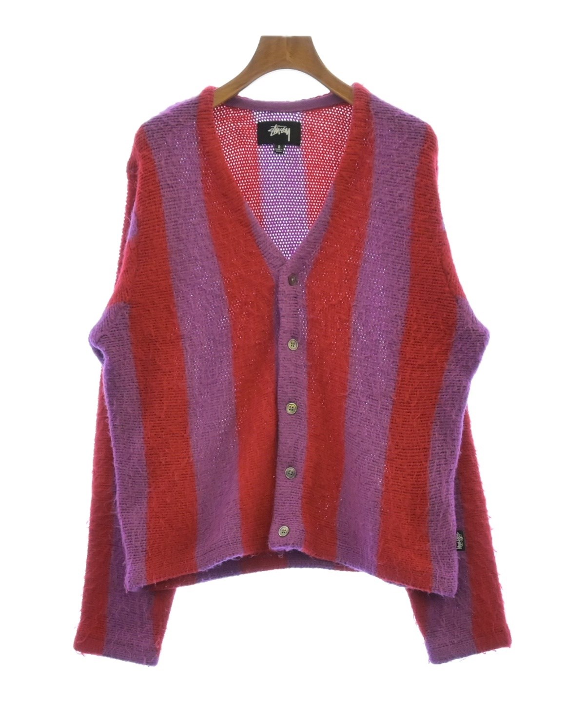 stussy カーディガン　ニット 中古・古着通販】stussy (ステューシー) ニットカーディガン