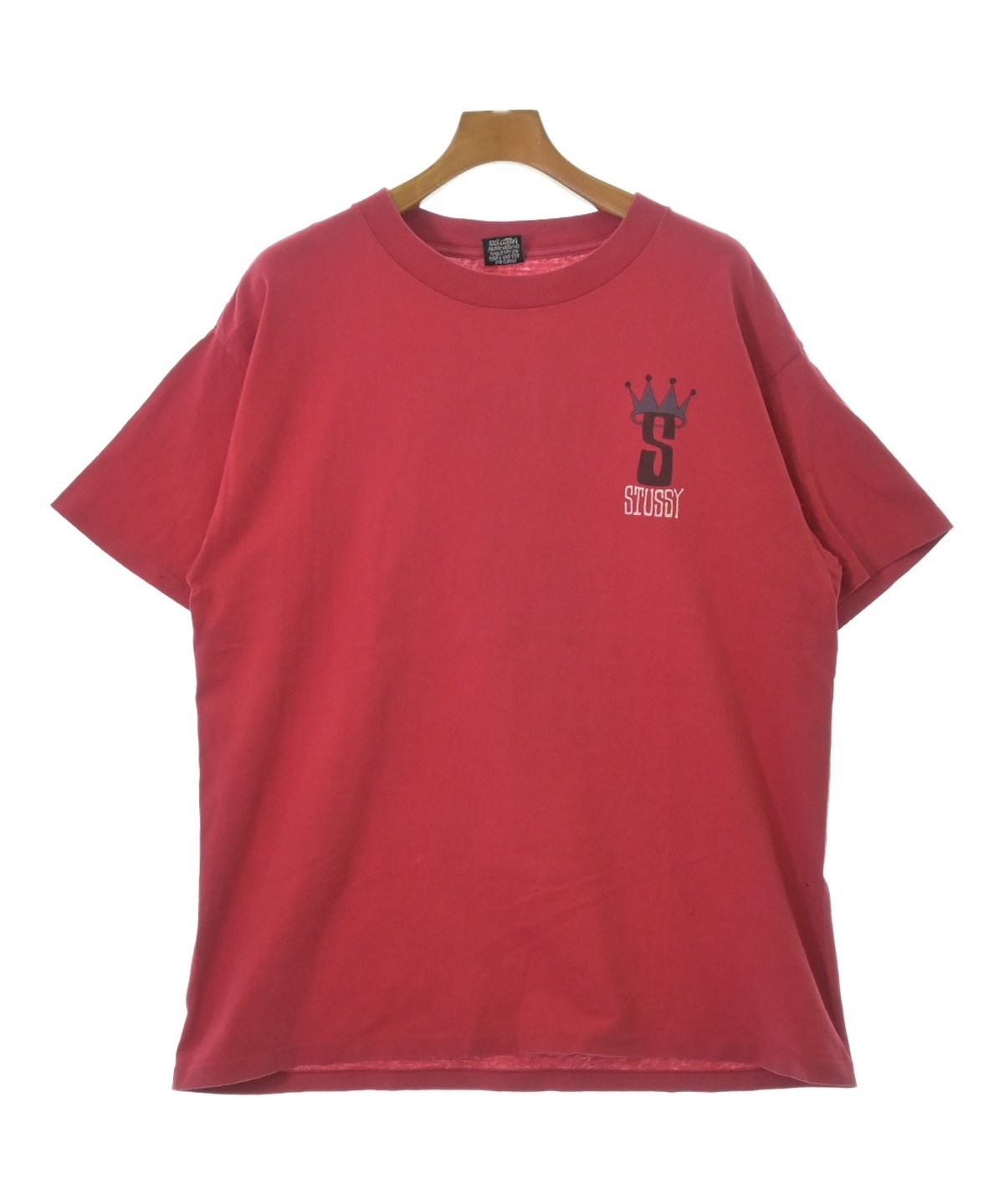 STUSSY（ステューシー）Tシャツ・カットソー 赤 サイズ:XL